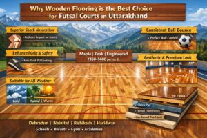 Why Wooden Flooring is the Best Choice for Futsal Courts in Uttarakhand