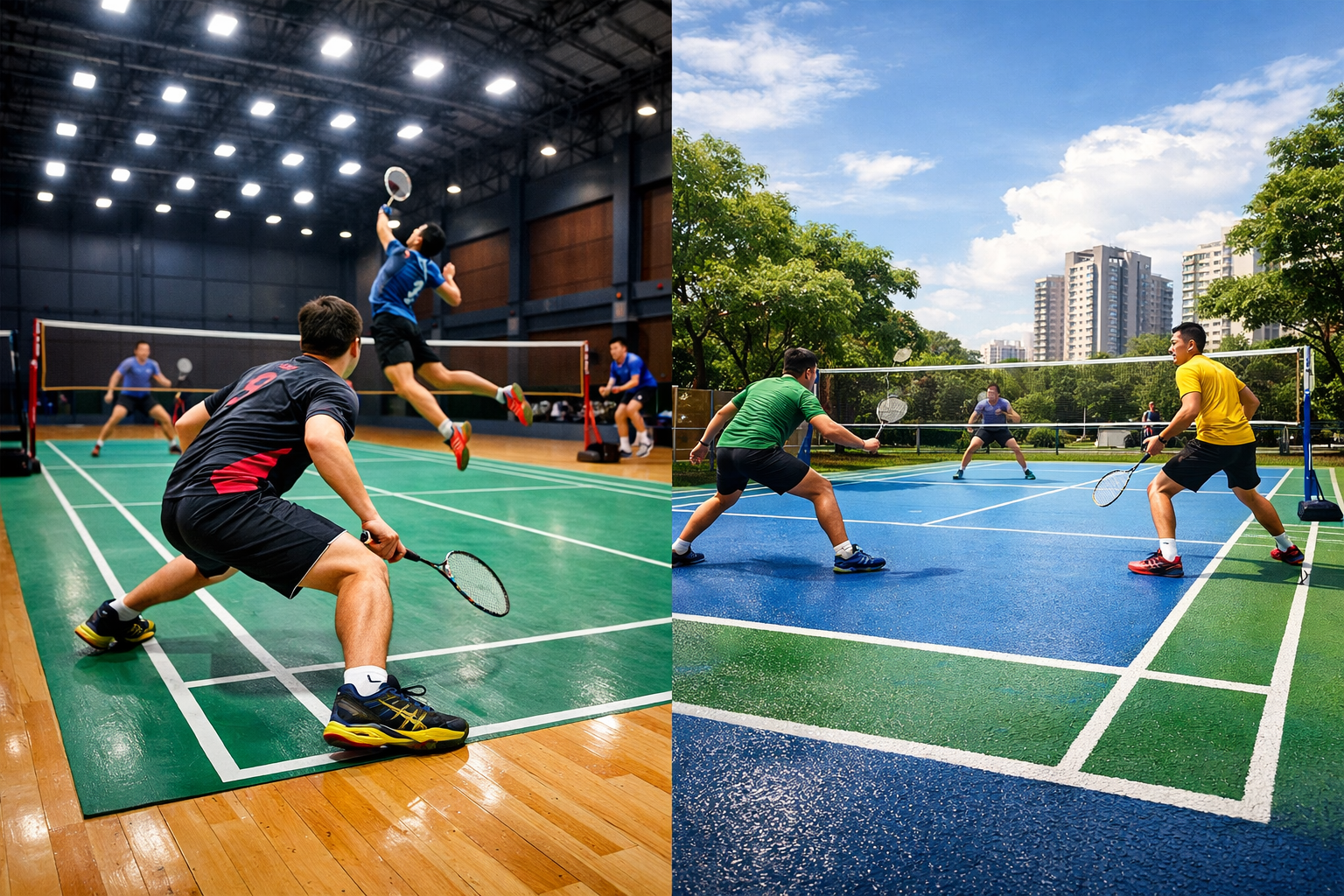 Badminton Court Flooring