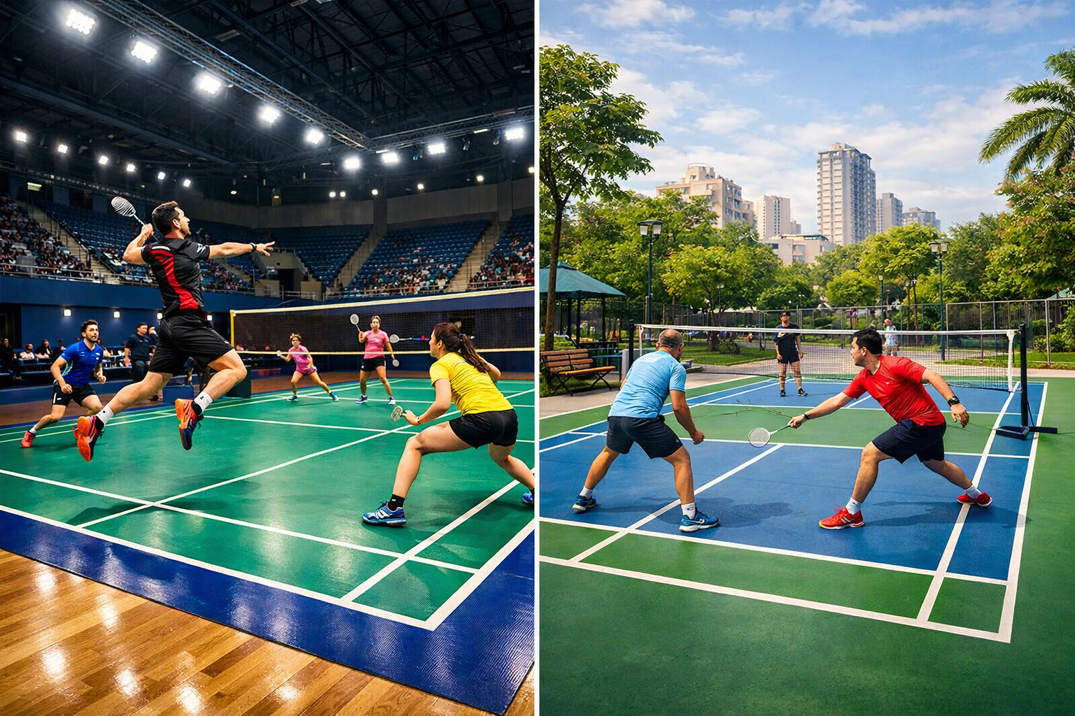 Badminton Court Flooring in Kanpur