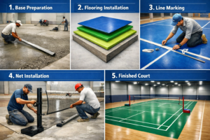Why Hire an Expert Badminton Court Builder?