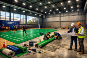 Official Badminton Court Dimensions (BWF Standards)