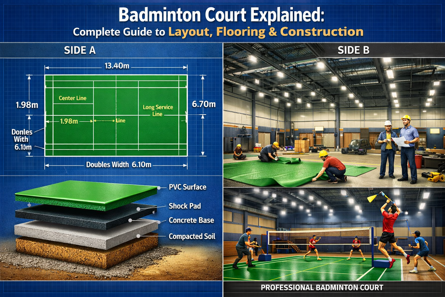 Badminton Court Explained