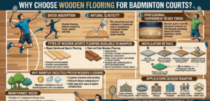 Why Choose Wooden Flooring for Badminton Courts?