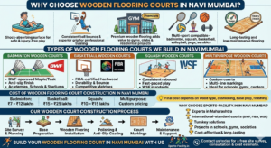 Why Choose Wooden Flooring Courts in Navi Mumbai?