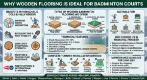Why Wooden Flooring Is Ideal for Badminton Courts