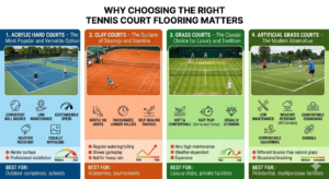 Why Choosing the Right Tennis Court Flooring Matters