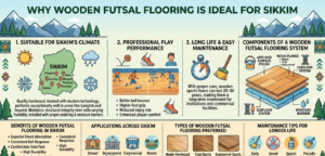 Why Wooden Futsal Flooring is Ideal for Sikkim