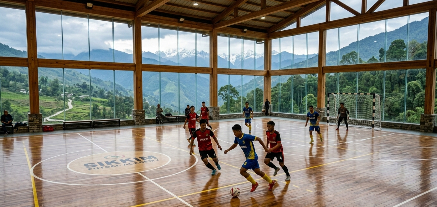 Wooden Futsal Court Flooring in Sikkim