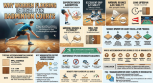 Why Wooden Flooring Is Ideal for Badminton Courts