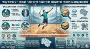 Why Wooden Flooring Is the Best Choice for Badminton Courts in Uttarakhand
