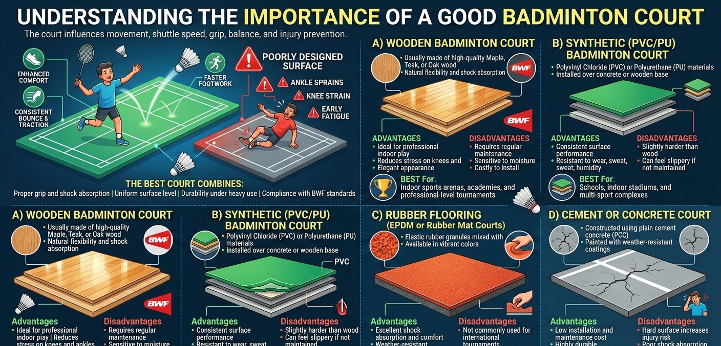 Which Court Is Best for Badminton